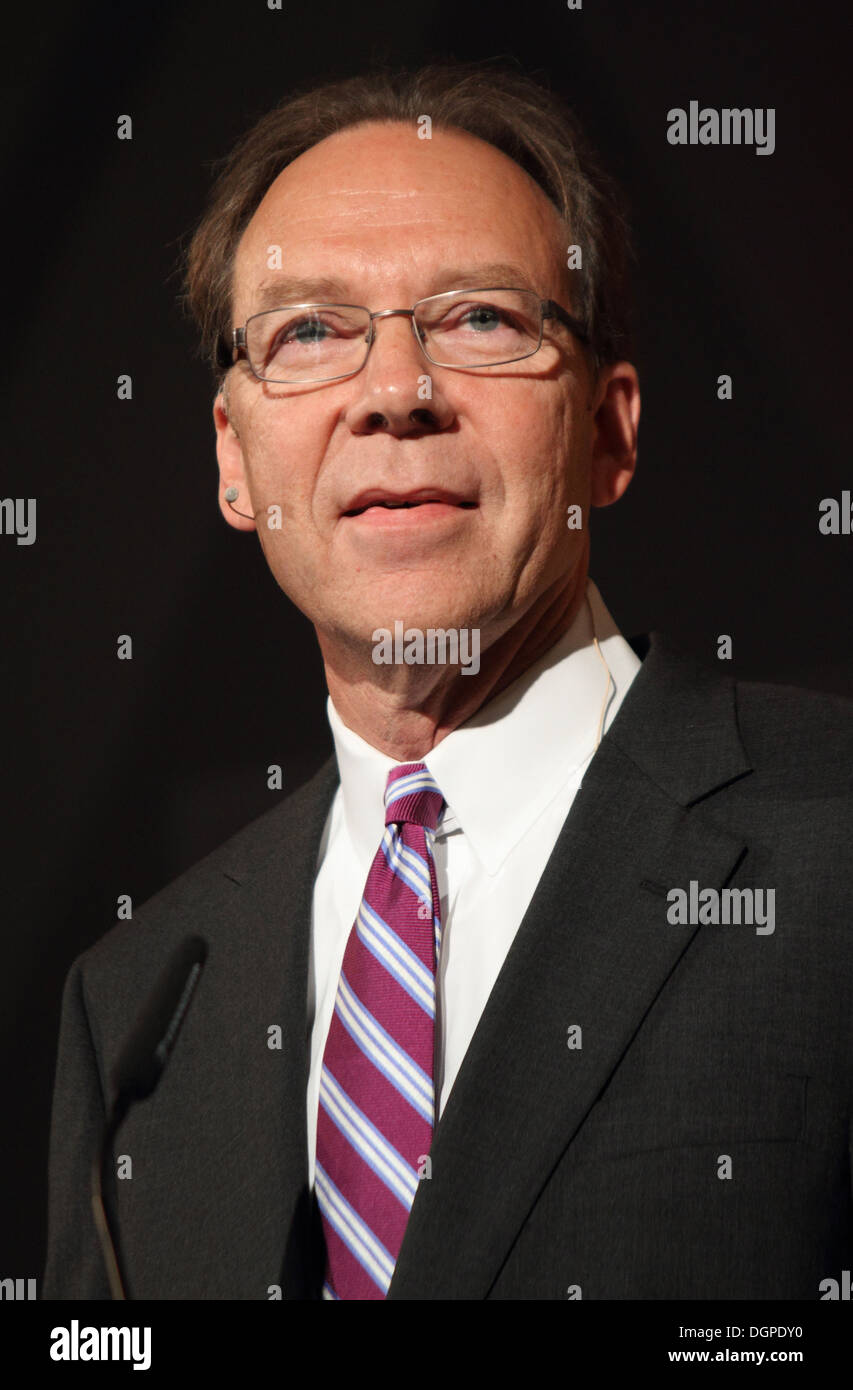 Berlin, Deutschland, Dan Hesse, CEO der Sprint Corporation, auf der IFA 2013 Stockfoto