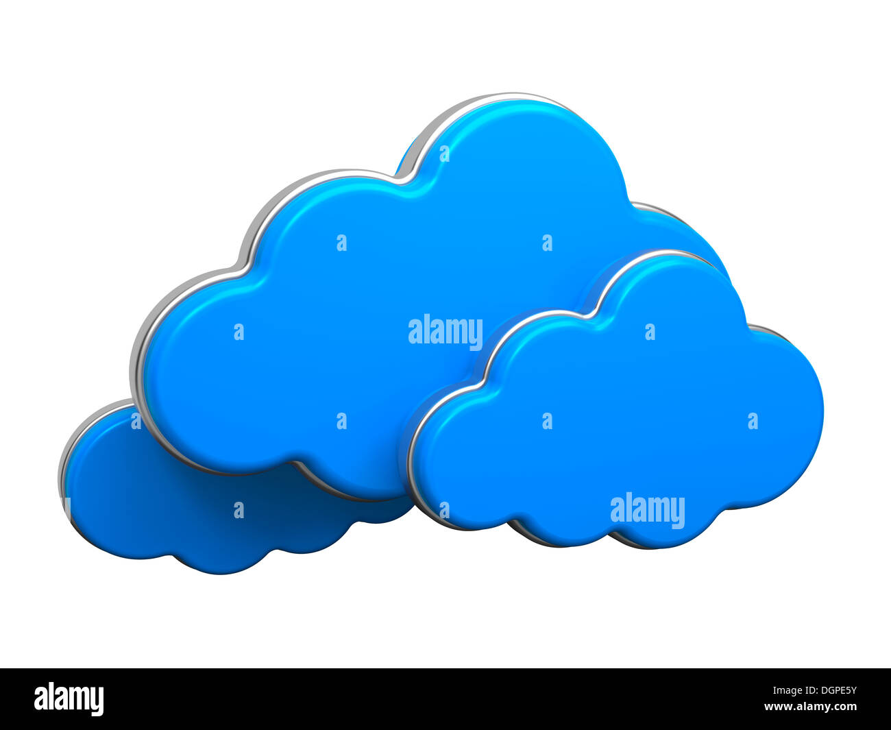 Cloud-Computing-Konzept. Stockfoto