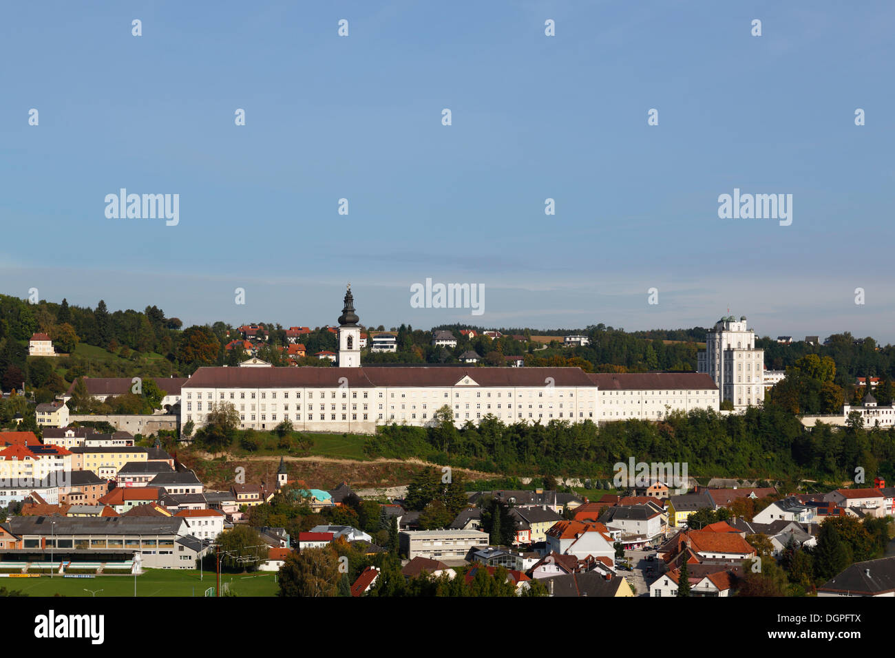 Kremsmuenster Abbey, Traunviertel Region, Oberösterreich, Österreich Stockfoto