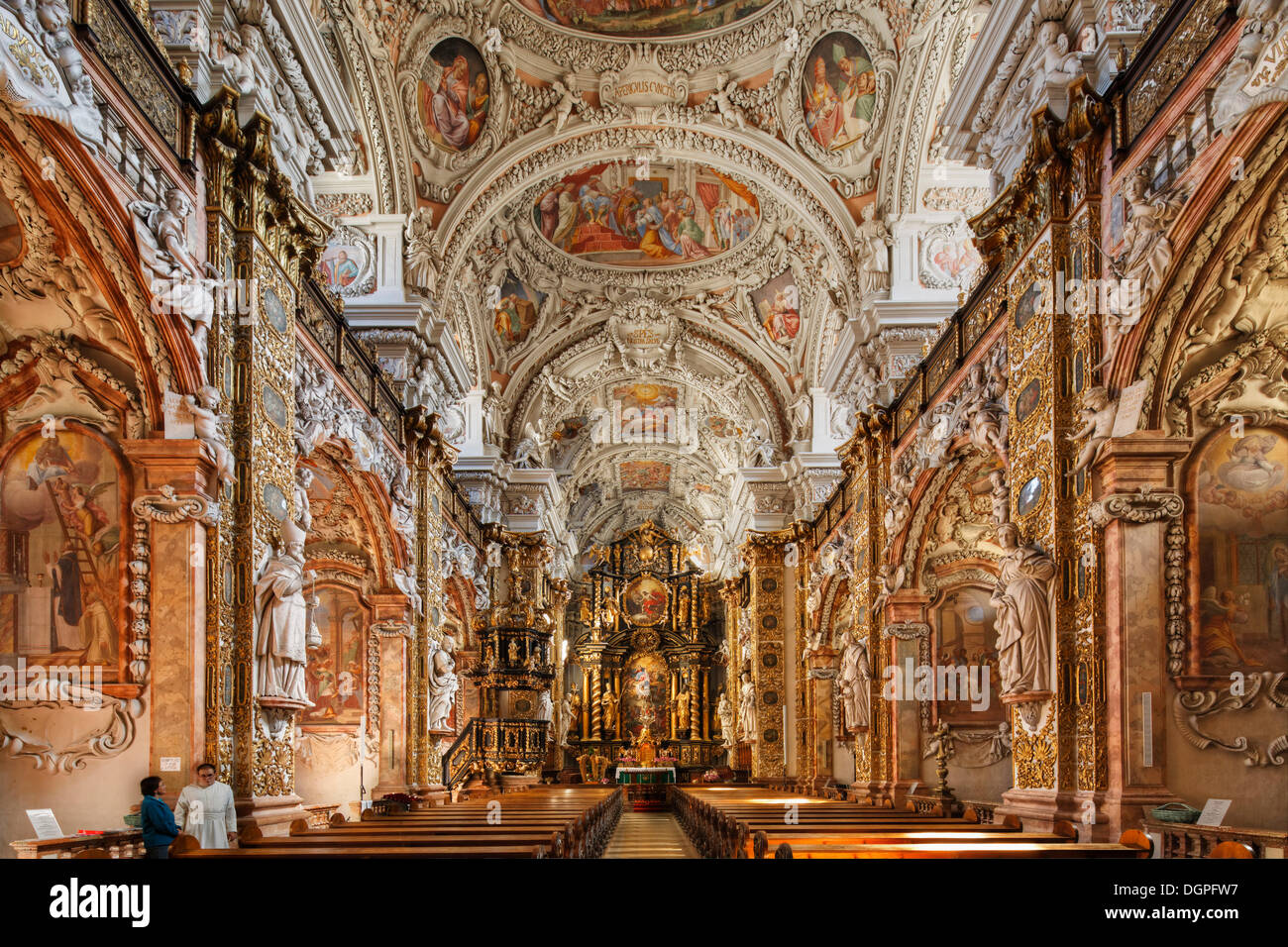 Abteikirche, ZisterzienserAbtei von Schlierbach, Traunviertel Region