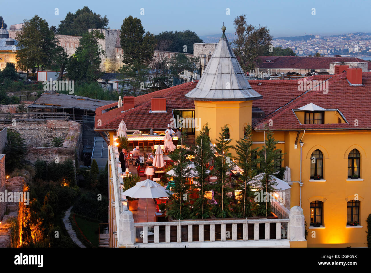 Four Seasons Hotel, Altstadt Sultanahmet, Istanbul, Türkei, Europa Stockfoto