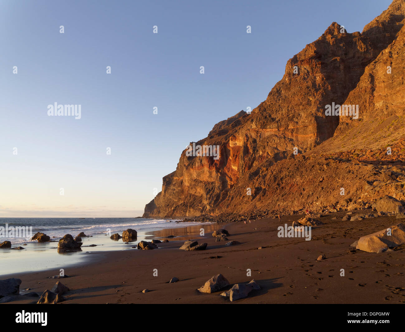 Playa del Ingles, Valle Gran Rey, La Gomera, Kanarische Inseln, Spanien, Europa Stockfoto