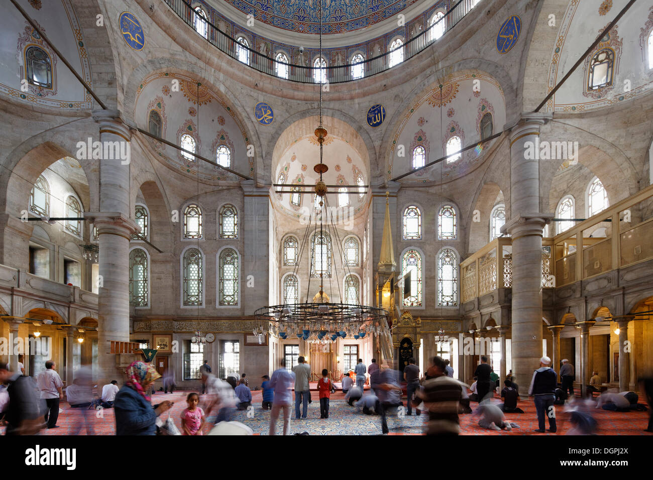 Eyüp-Sultan-Moschee, Eyüp, Istanbul, europäische Seite, Provinz Istanbul, Türkei, europäische Seite Stockfoto