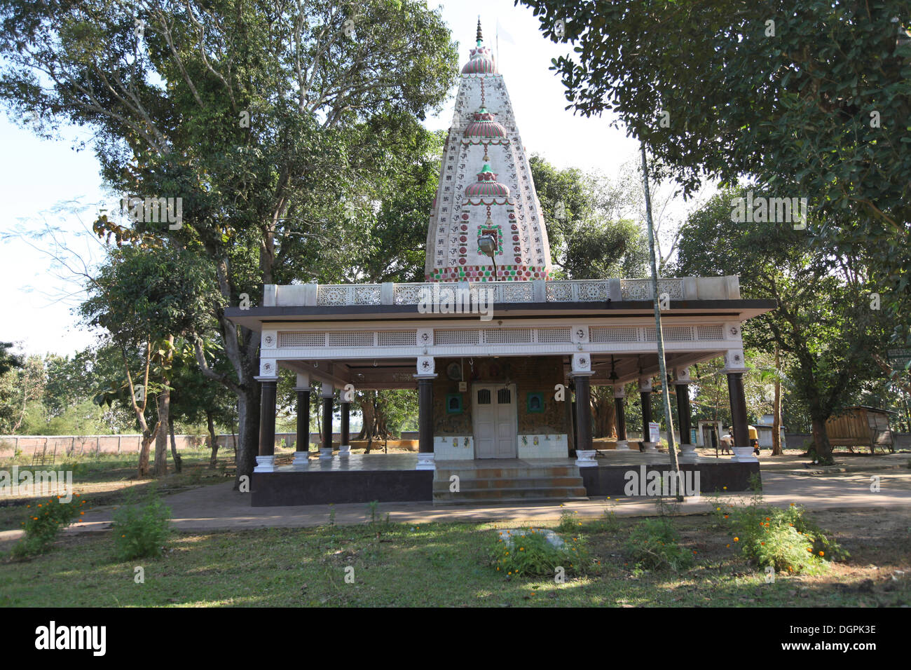 Shiv Tempel in der Nähe von Dimapur Dorf, Nagaland, Indien. Stockfoto