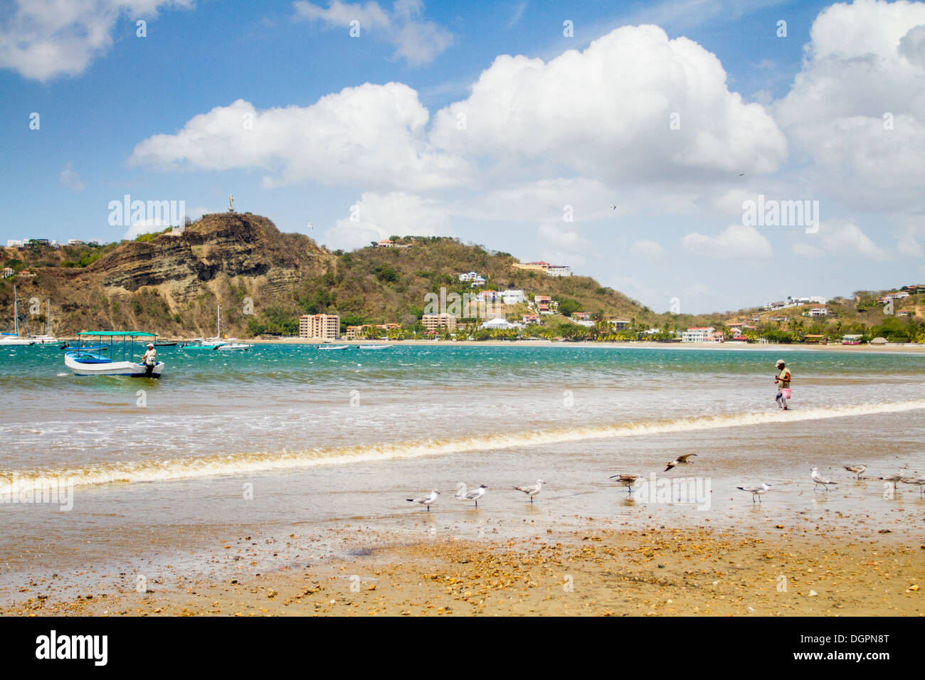 Strand von San Juan del Sur, Nicaragua. Stockfoto Strand von San Juan del Sur, Nicaragua. Stockfoto