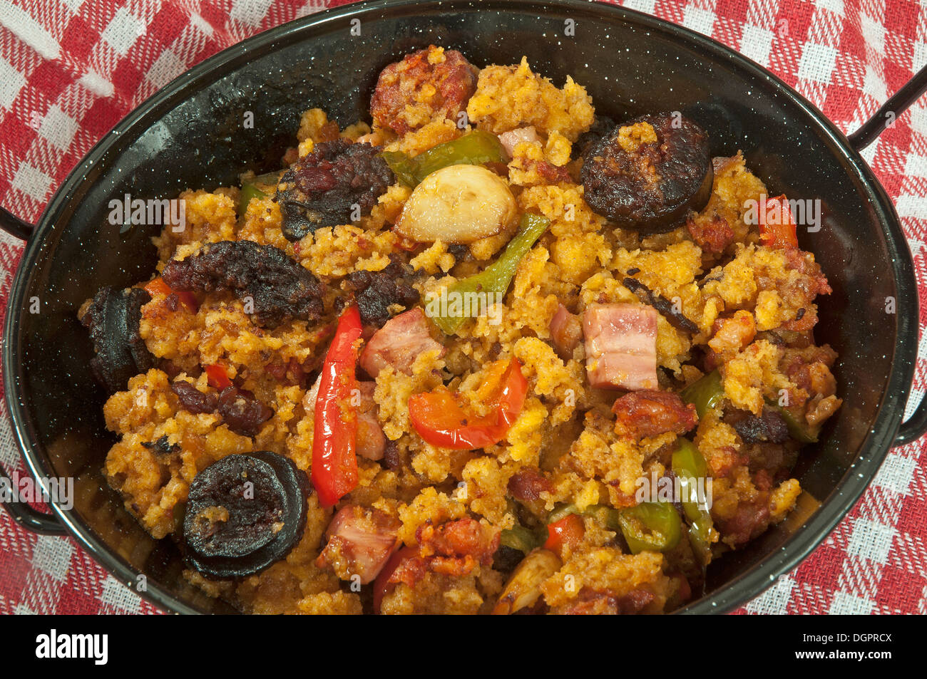 Migas, Region von Andalusien, Spanien, Europa Stockfoto