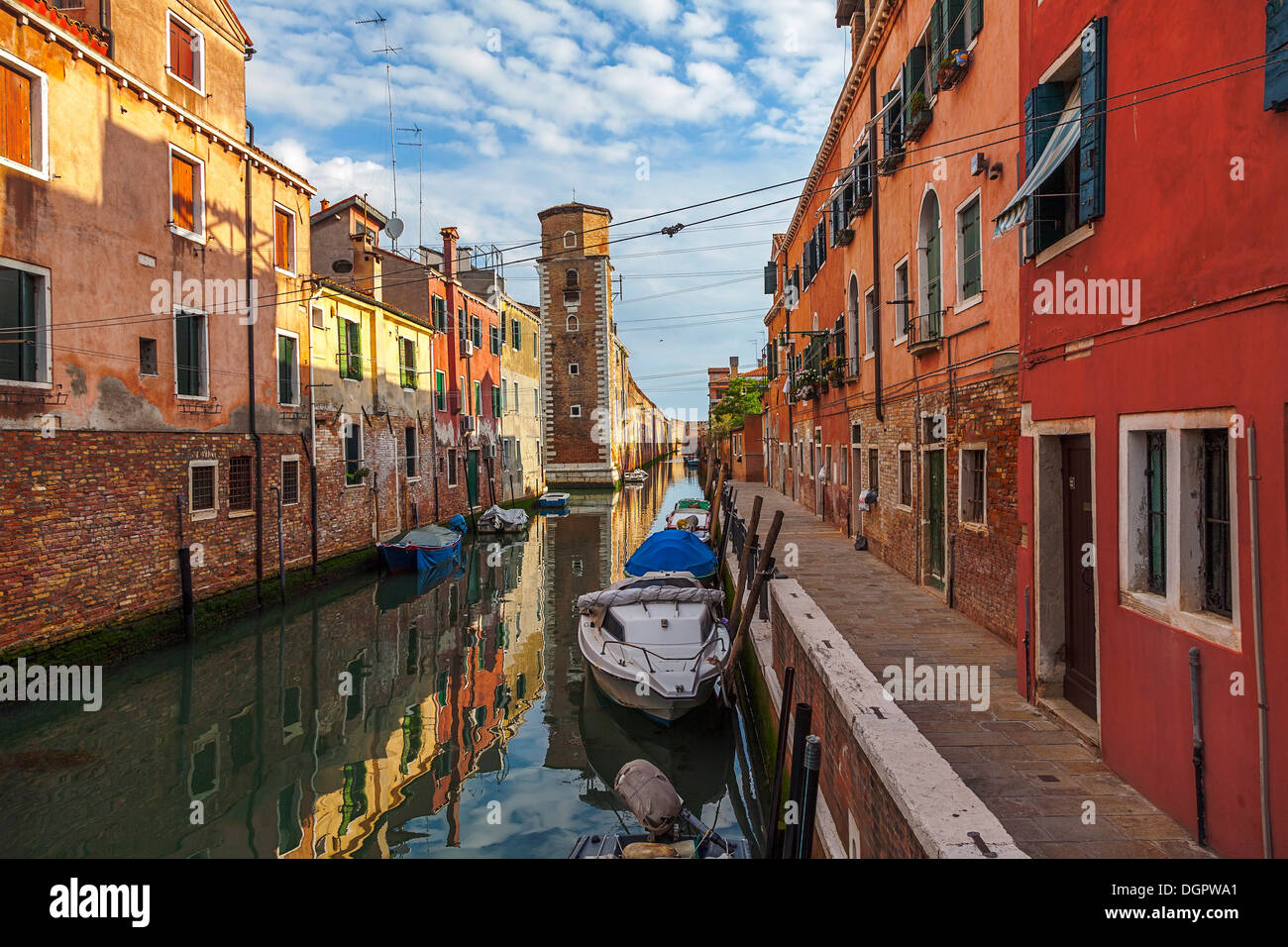 Morgen in Venedig Stockfoto