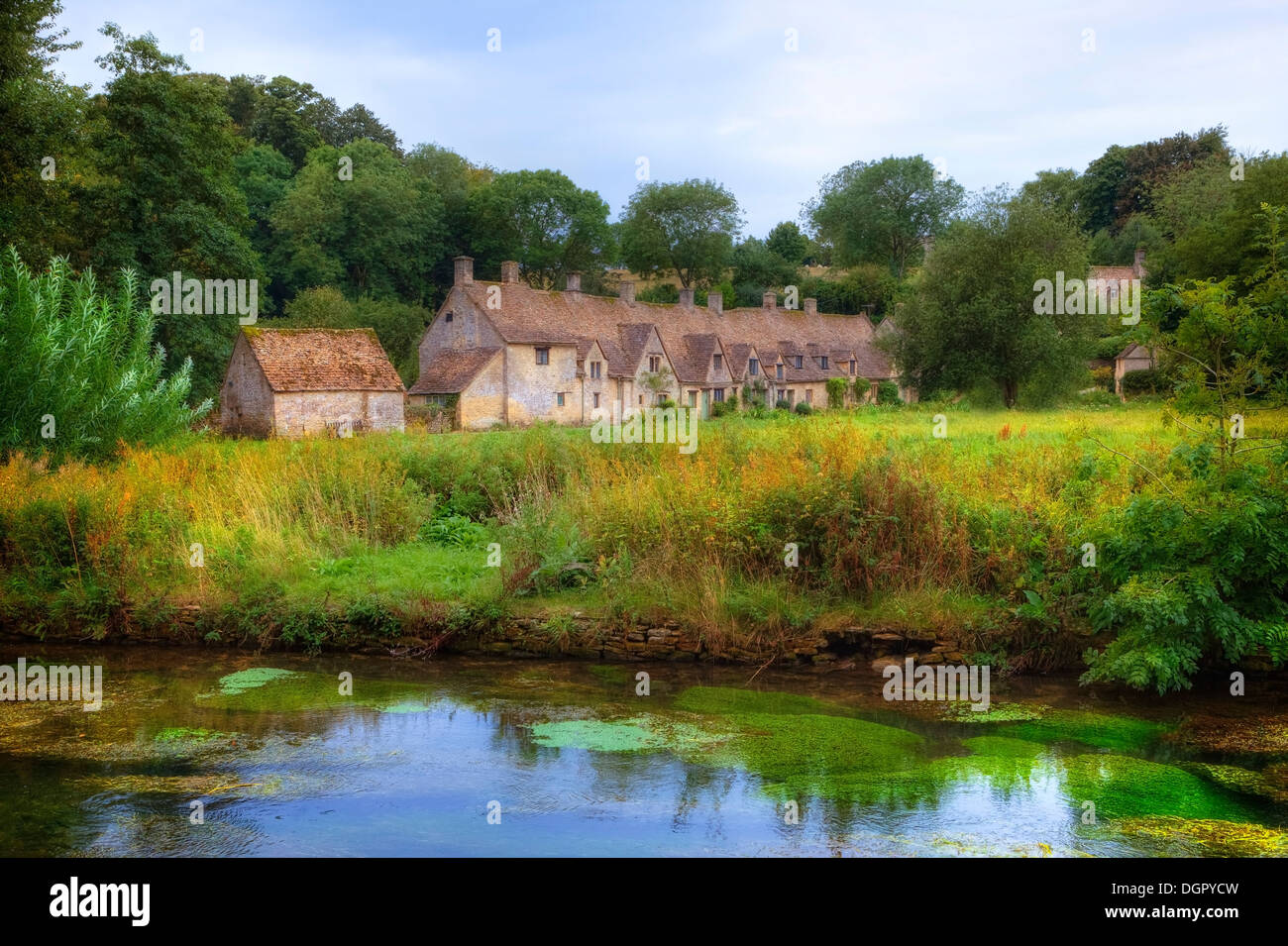 Bibury, Cotswolds, Gloucestershire, England, Vereinigtes Königreich Stockfoto