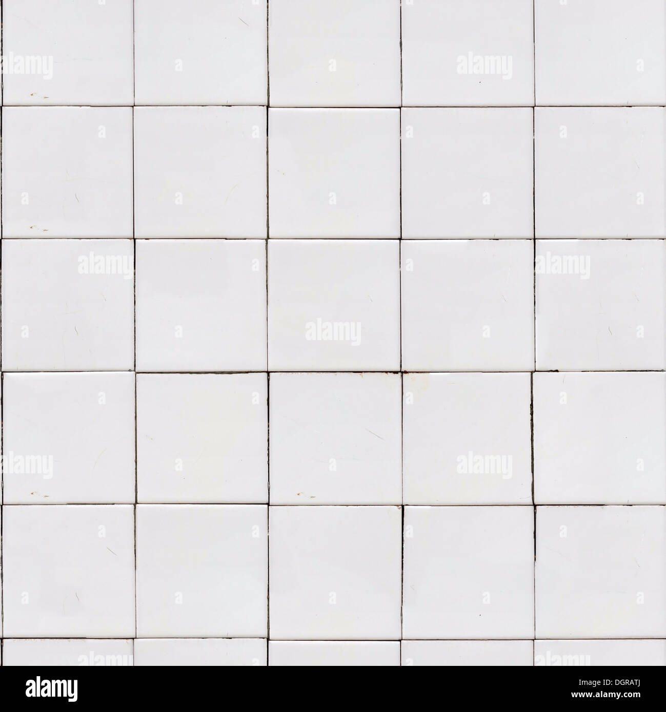 Weiße Fliese Wand Textur. Stockfoto