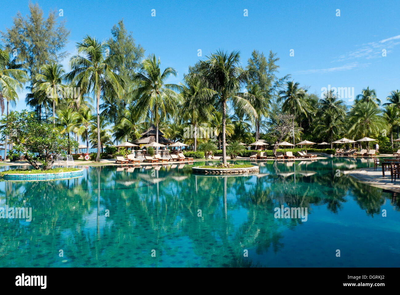 Das Le Meridien Khao Lak Beach Resort &amp; Spa, Khao Lak, Thailand, Asien Stockfoto