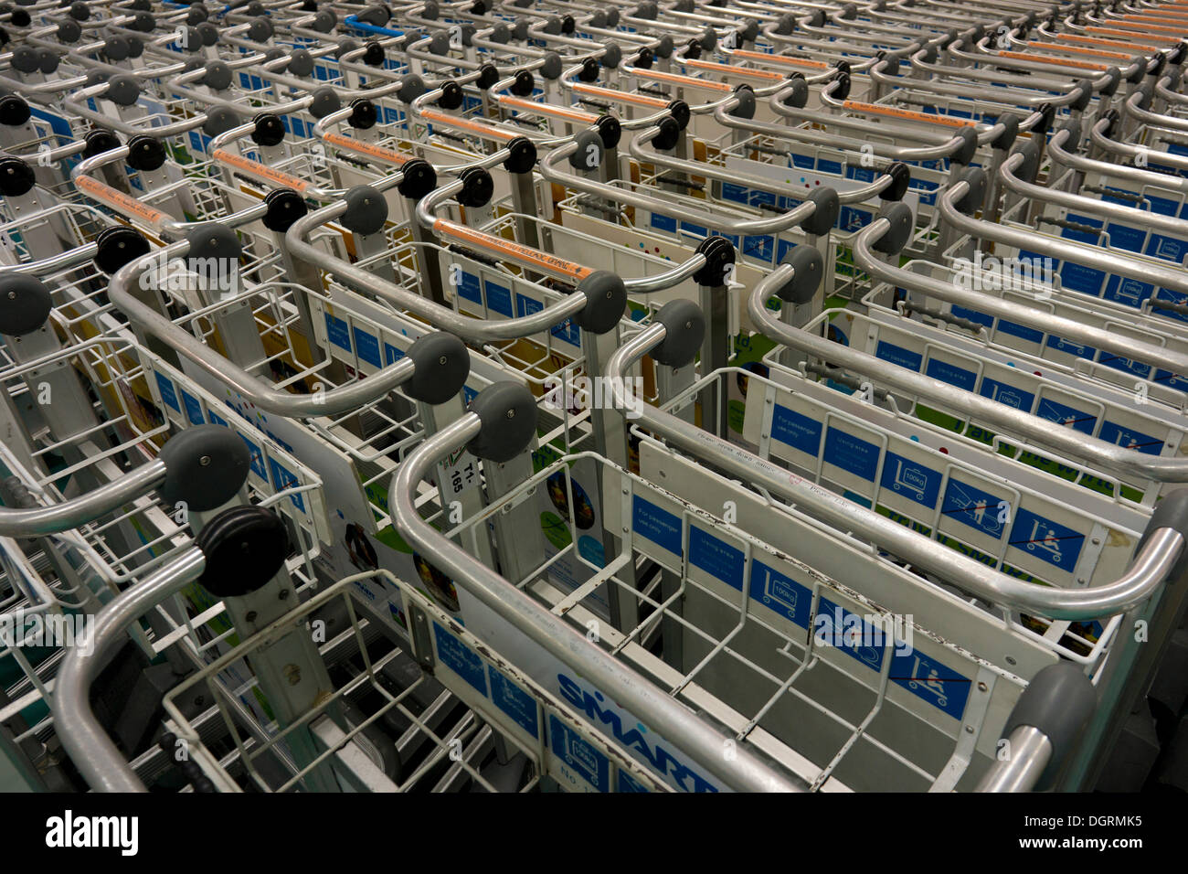 Shopping trolley, Ayala Center Cebu, eine große shopping Center, Cebu, Philippinen, Asien Stockfoto