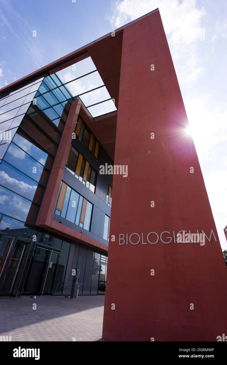 Biologicum Campus Riedberg, Forschungsinstitut der Max-Planck-Gesellschaft, Frankfurt-Riedberg, Frankfurt am Main, Hessen Stockfoto