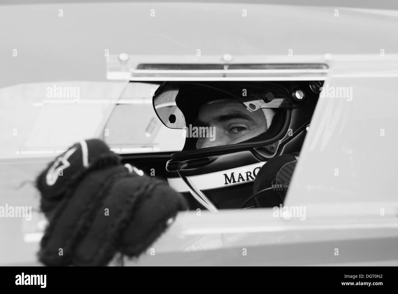 Marc Hayek, Rennfahrer, der Lamborghini Blancpain Super Trofeo und Vorstandsvorsitzender der Blancpain-Luxus-Uhrenhersteller Stockfoto