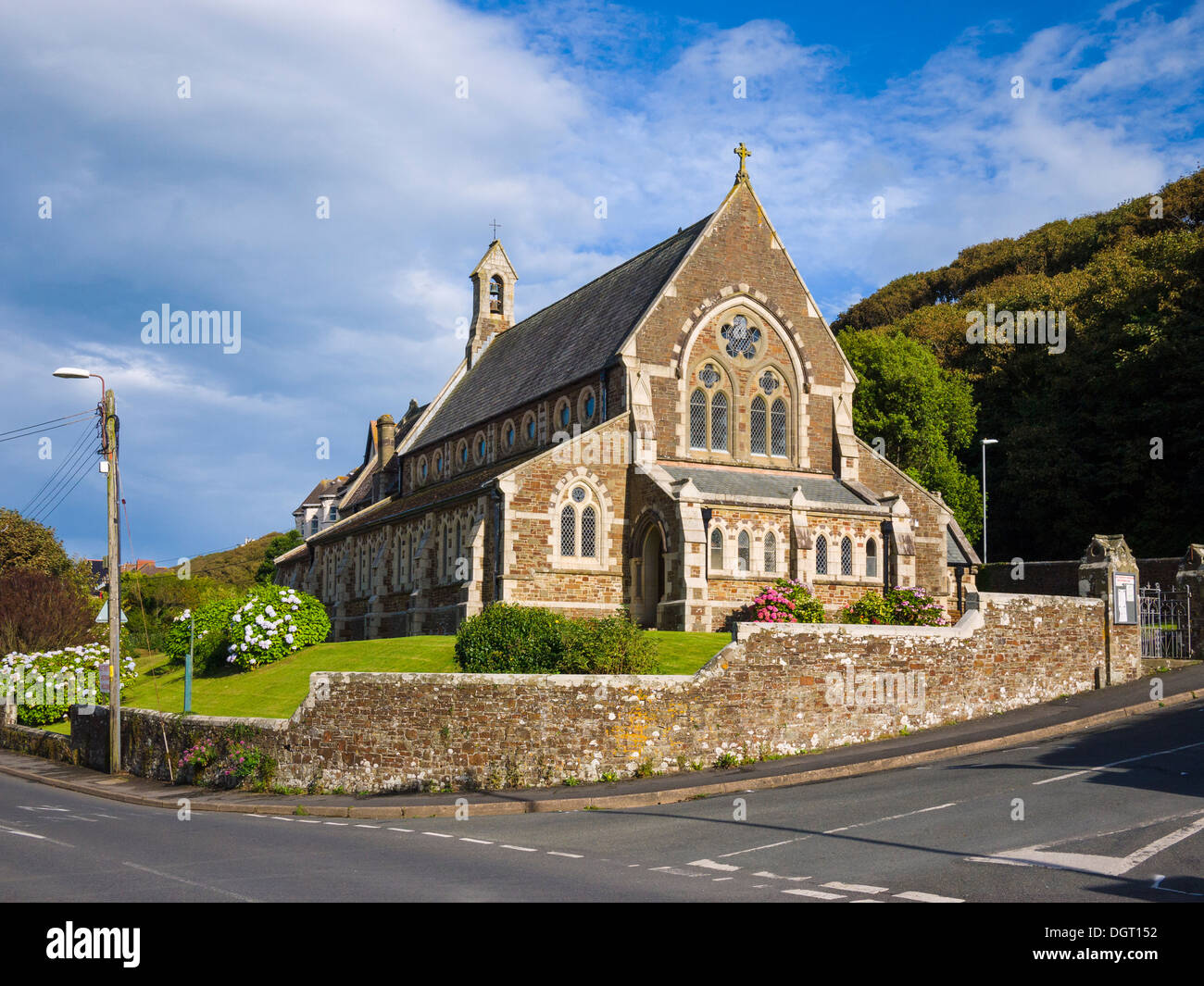 Holy Trinity Church, Westward Ho!, North Devon, England. Stockfoto