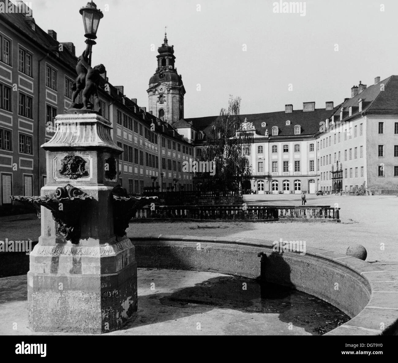 Schloss Heidecksburg, Rudolstadt, Thüringen, DDR, Deutsche Demokratische Republik, DDR, 1980 Stockfoto