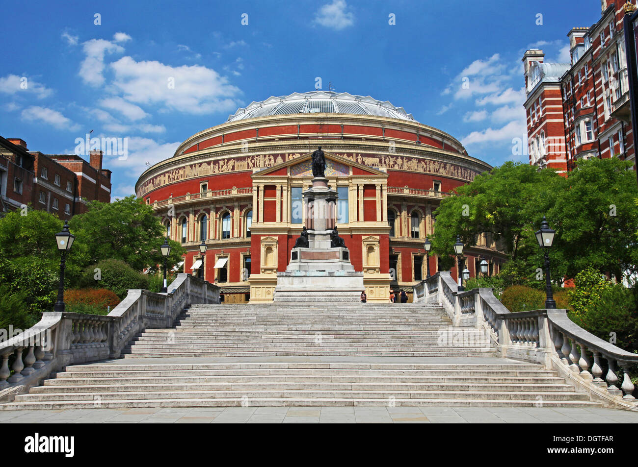 Die Royal Albert Hall in London Stockfoto