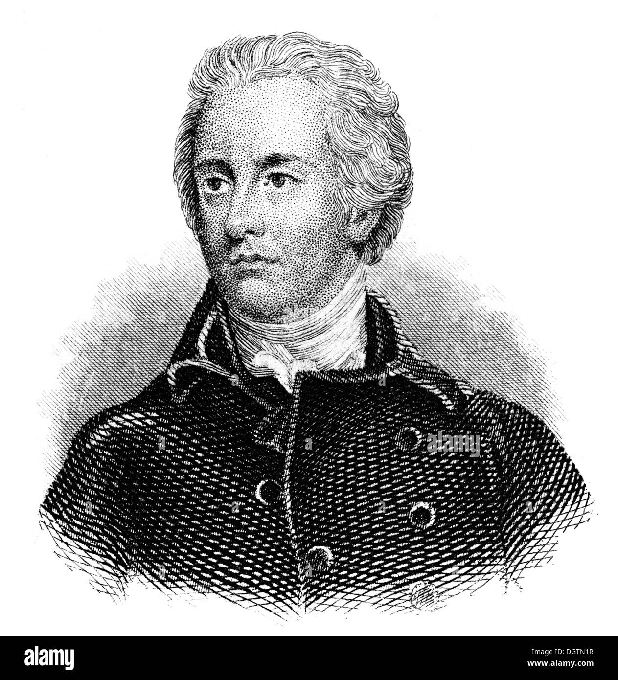 William Pitt der jüngere, 1759-1806, ein britischer Politiker, Premierminister Stockfoto