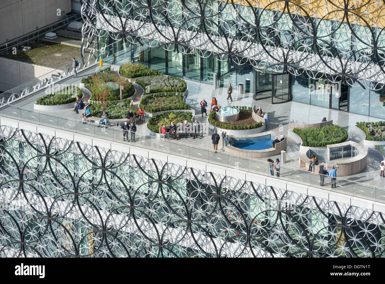 Die neue Bibliothek der Centenary Square, Birmingham, West Midlands, England, Birmingham, UK Stockfoto