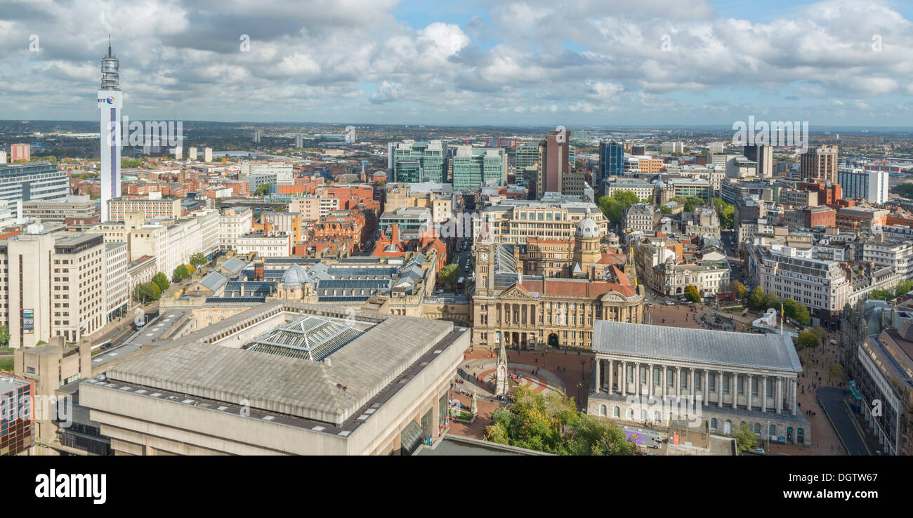 Stadtzentrum von Birmingham, West Midlands, England, UK, West Midlands, England, UK Stockfoto