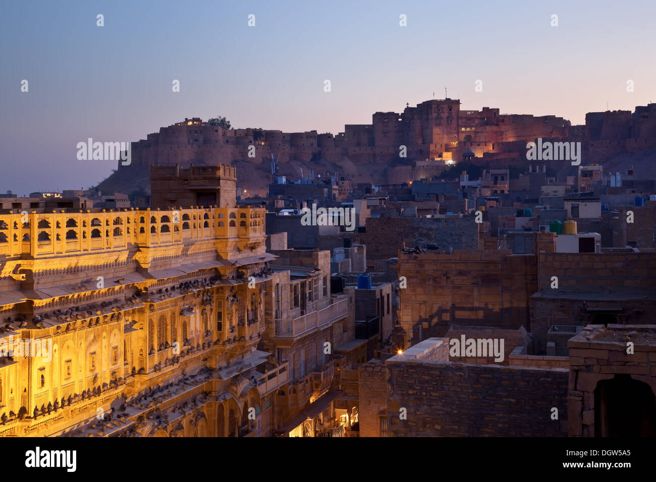 Jaisalmer Fort, Rajasthan, Indien Stockfoto