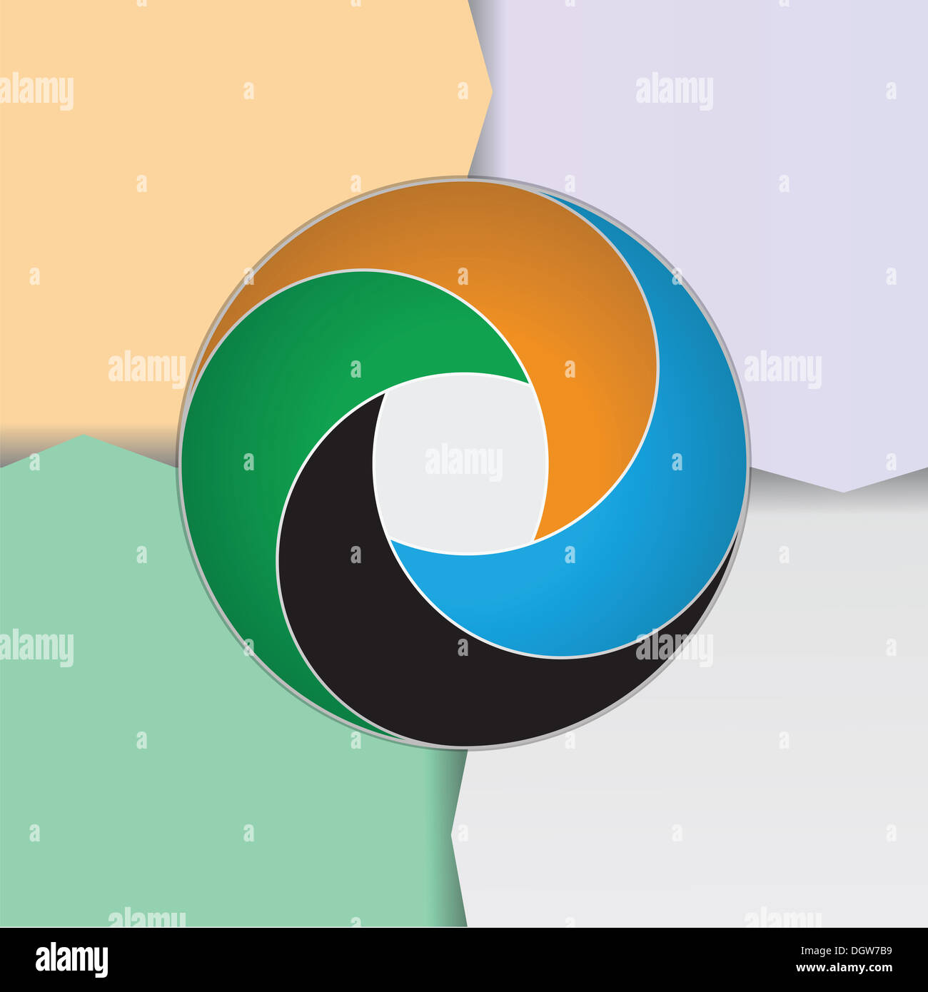 Info Grafikvorlage Stockfoto