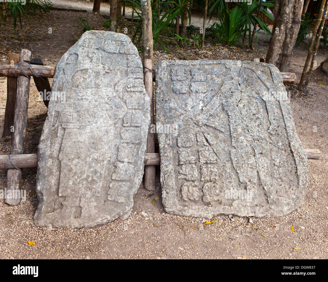 Mexiko. Archäologische Zone Kabah. Stockfoto