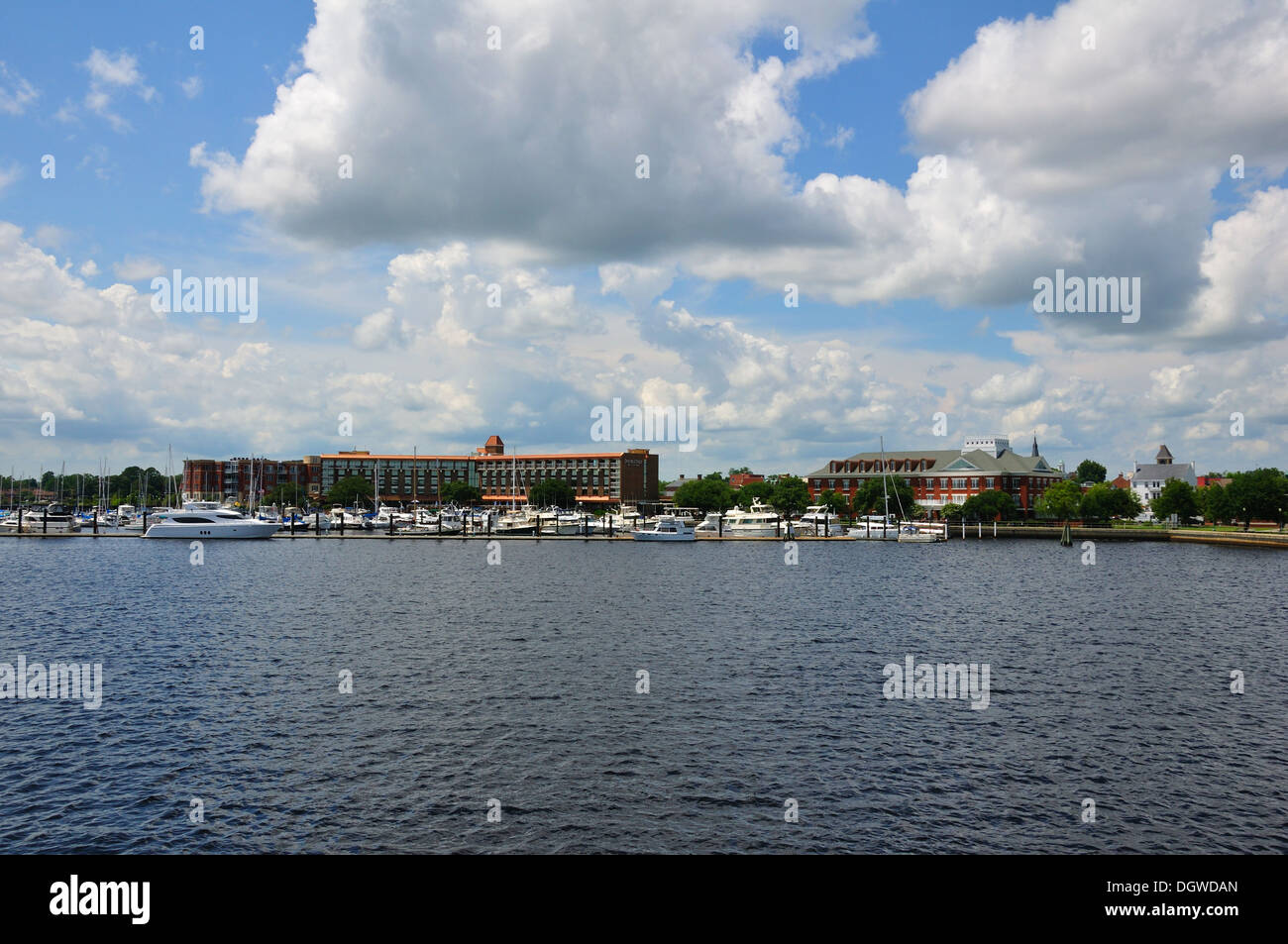 Double Tree Hotel, New Bern, North Carolina, USA Stockfoto