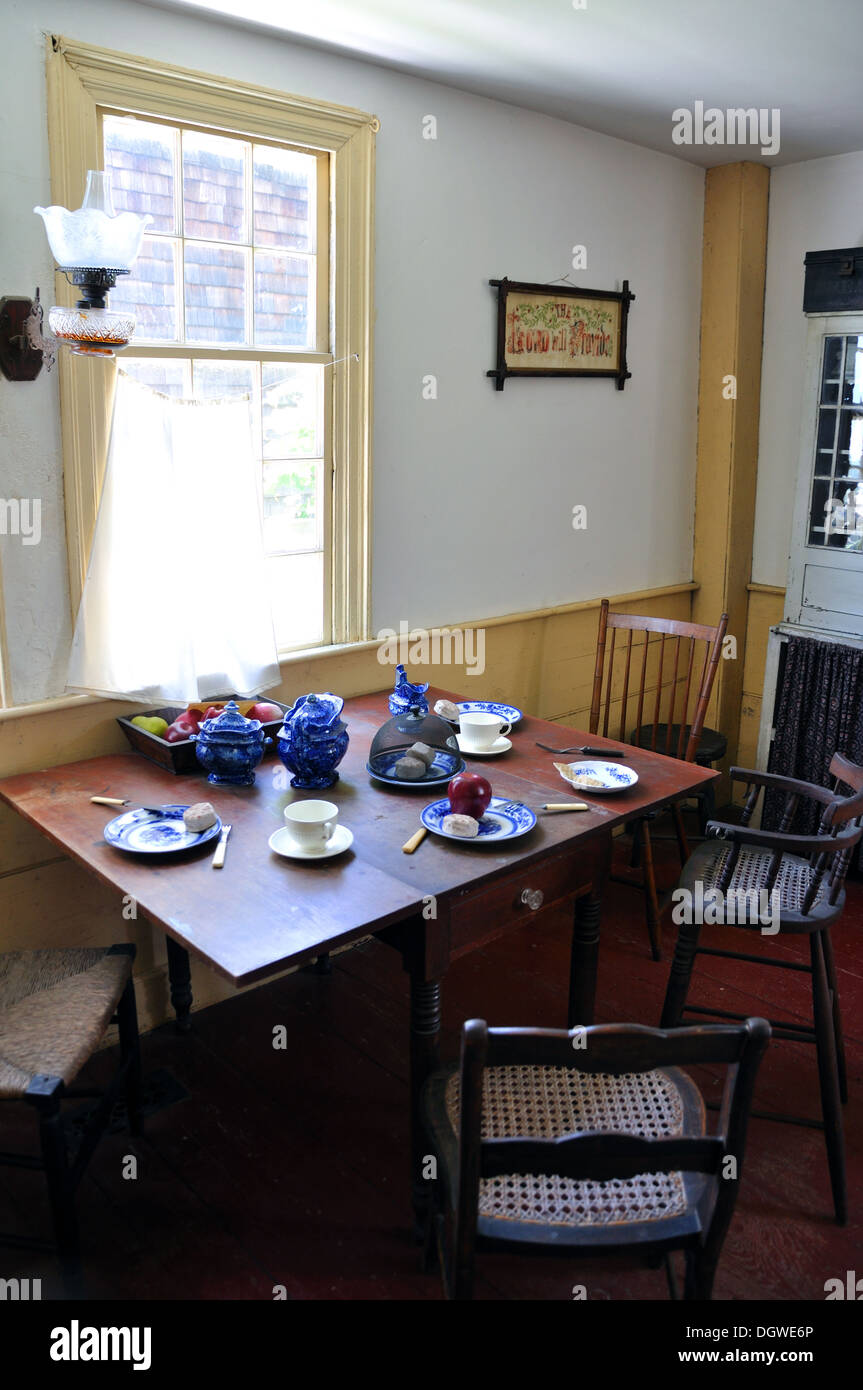 Museum im Mystic Seaport, Connecticut, USA Stockfoto