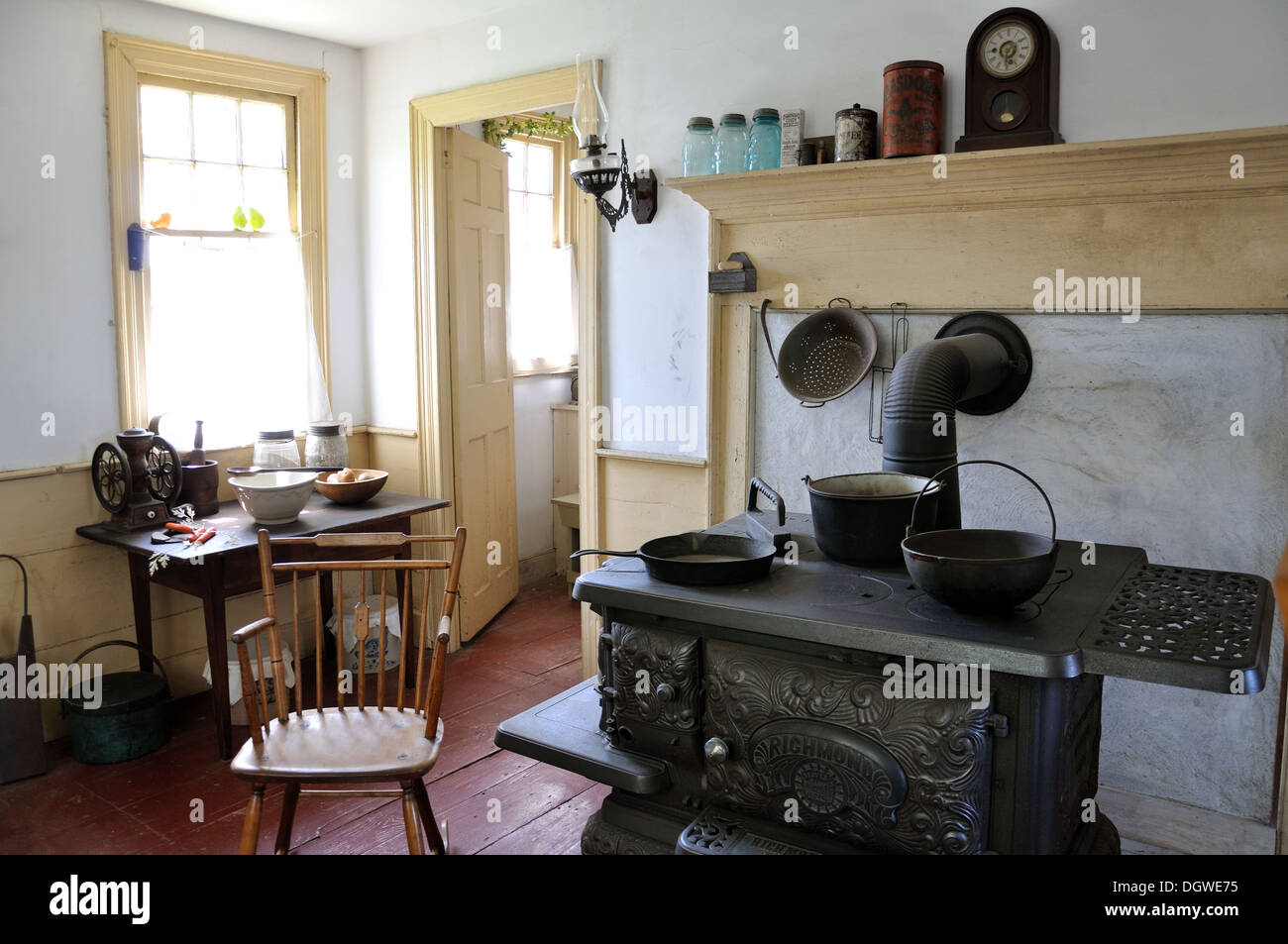 Museum im Mystic Seaport, Connecticut, USA Stockfoto