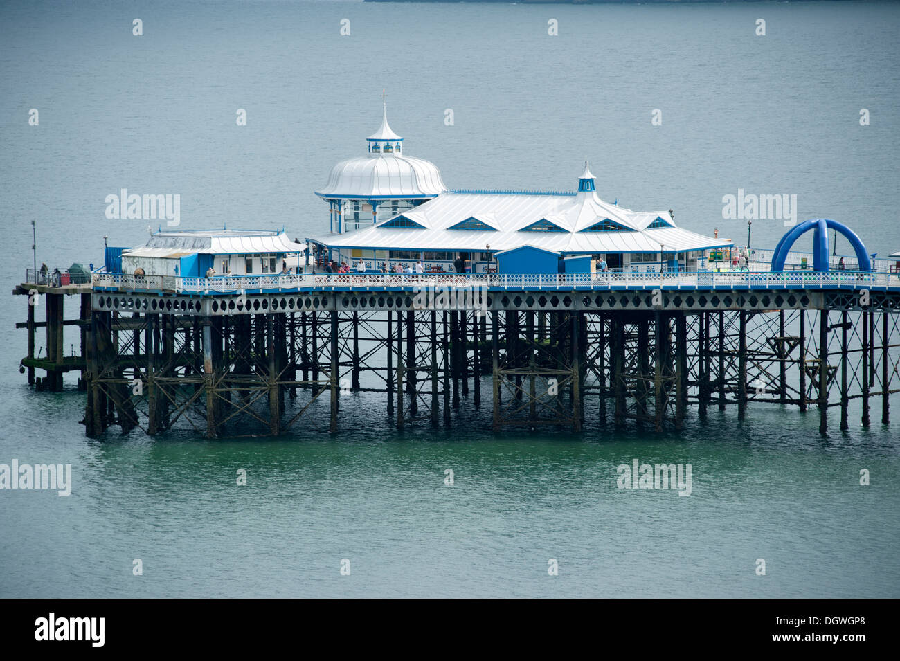 Viktorianische Pier Llandudno Wales UK Stockfoto