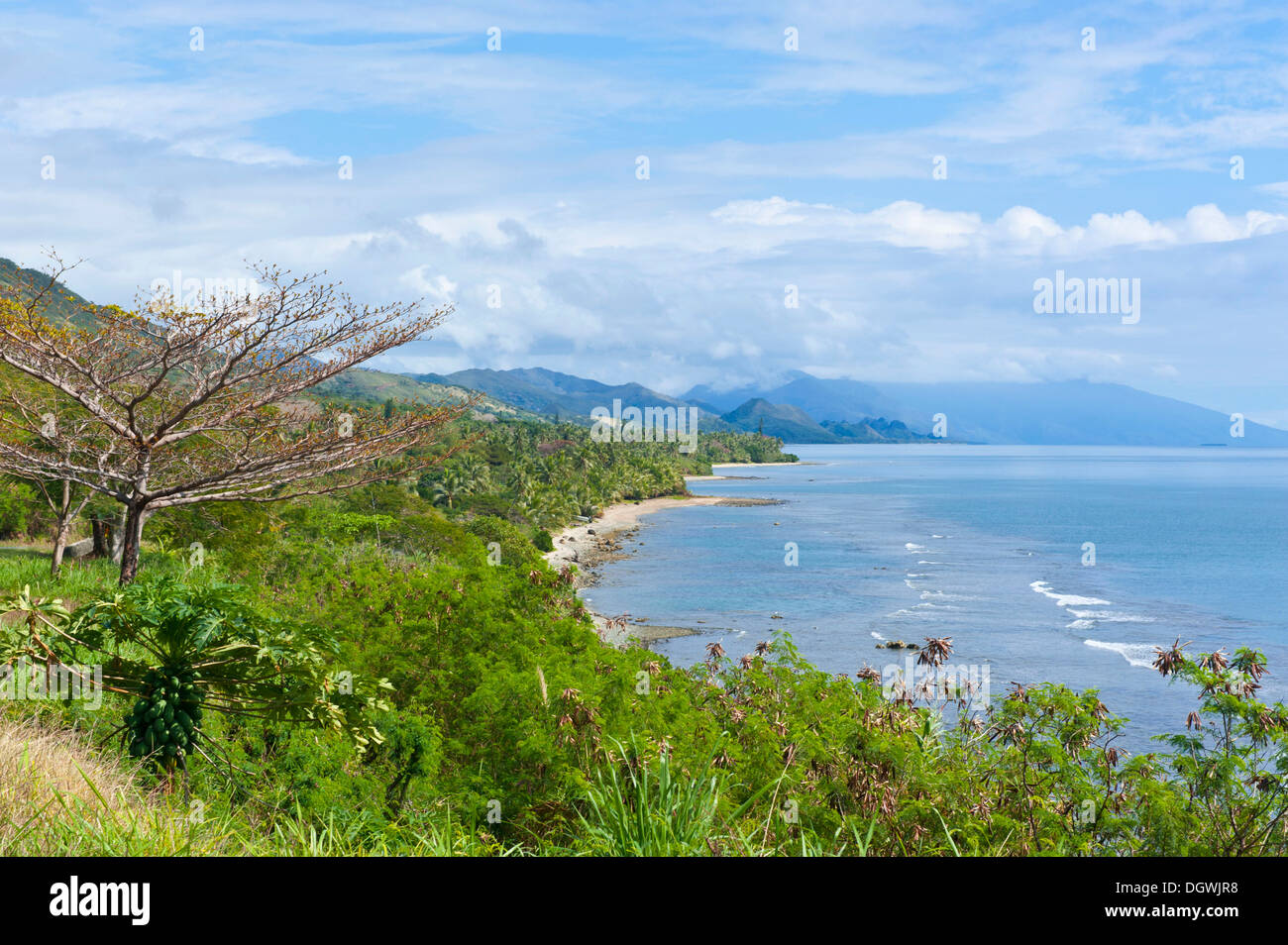 Ost Küste der Hauptinsel Grande Terre, Neu-Kaledonien, Frankreich Stockfoto Ost Küste der Hauptinsel Grande Terre, Neu-Kaledonien, Frankreich Stockfoto