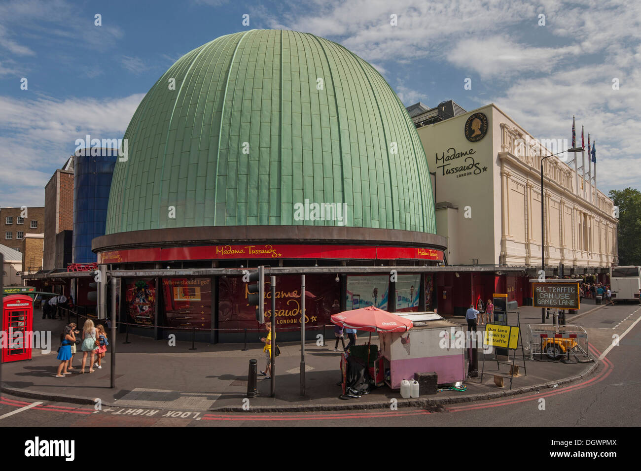 Madame Tussauds Museum und Planetarium, London, England, Vereinigtes Königreich, Europa Stockfoto