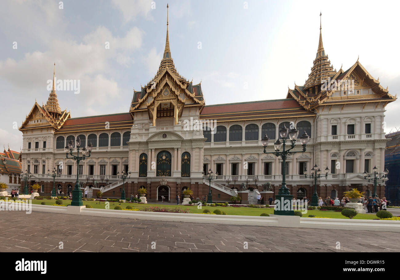 Chakri Maha Prasat, Grand Palace, Krung Thep, Bangkok, Thailand, Asien Stockfoto