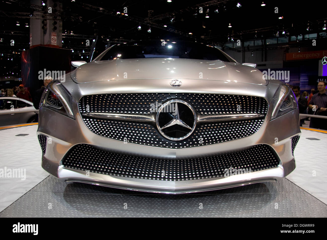 MERCEDES-BENZ KONZEPT STYLE COUPÉ.  Der 2013 Chicago Auto Show Stockfoto