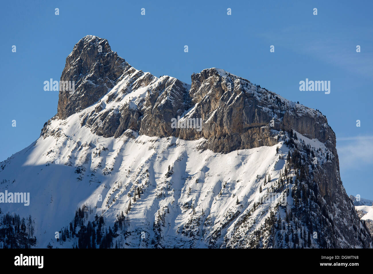 Gaellihorn Berg, Berner Alpen, Kandersteg, Kanton Bern, Schweiz Stockfoto