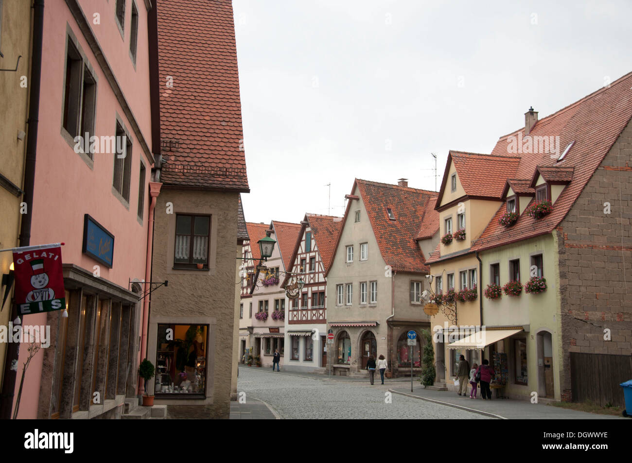 Altbau-Deutsch Stockfoto