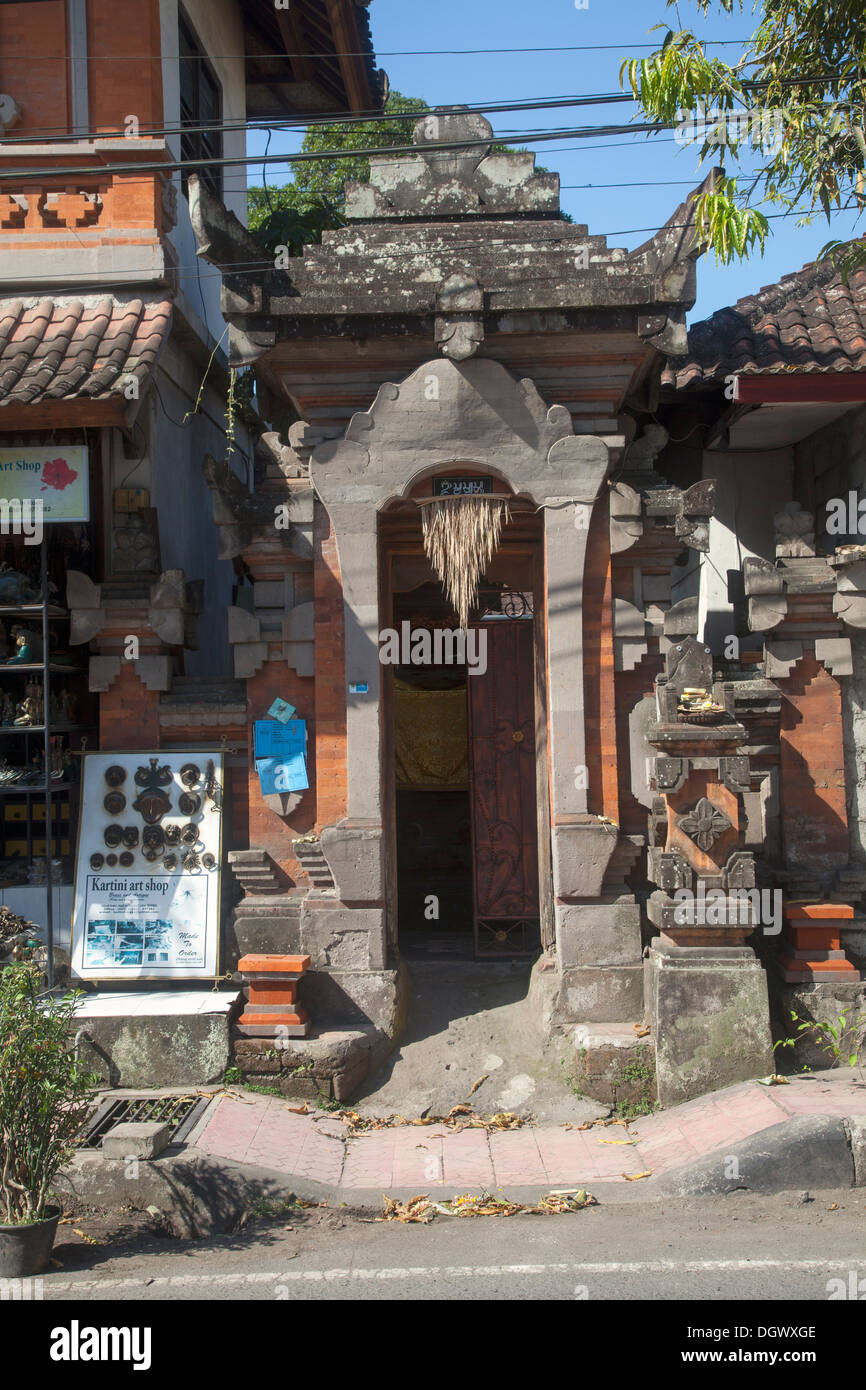 Haus Eingang Dekoration Bali Indonesien Tor Geben Sie Bekommen In