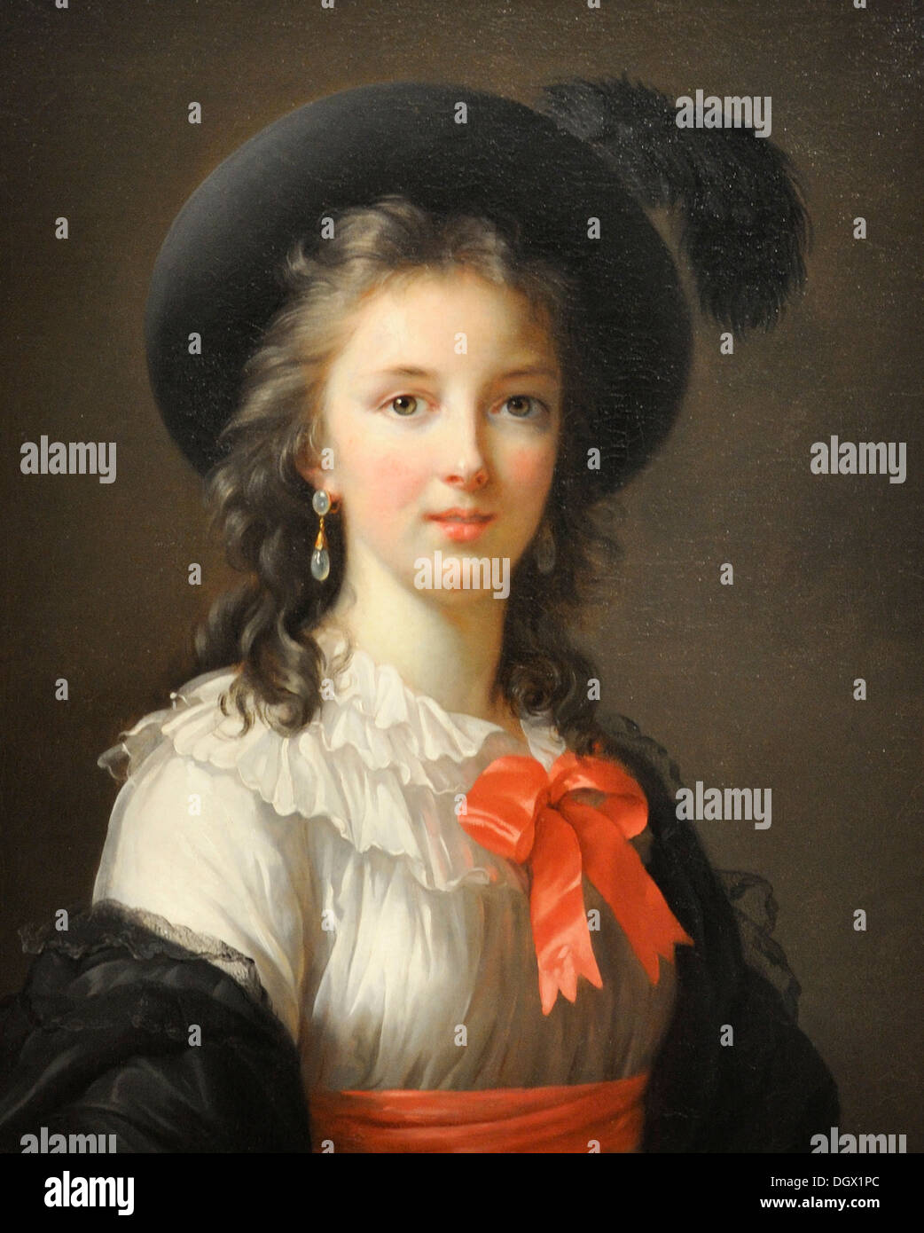 Selbstporträt-von Louise Élisabeth Vigée Le Brun, 1781 Stockfoto