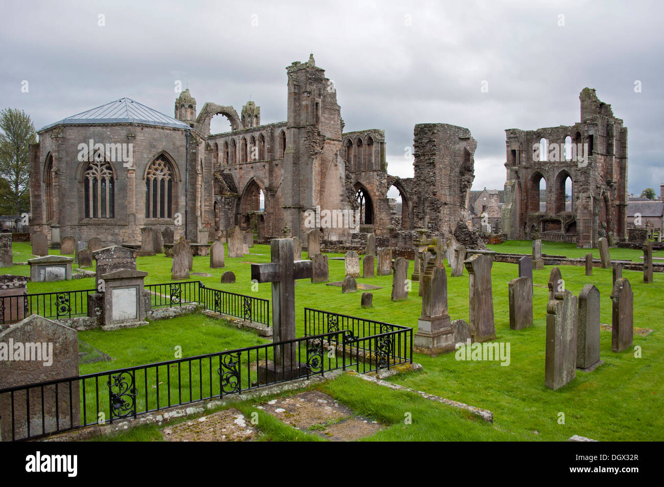 Ruinen der Kathedrale von Elgin, Moray, Schottland, Vereinigtes Königreich, Europa, Elgin, Moray, Schottland, Vereinigtes Königreich Stockfoto