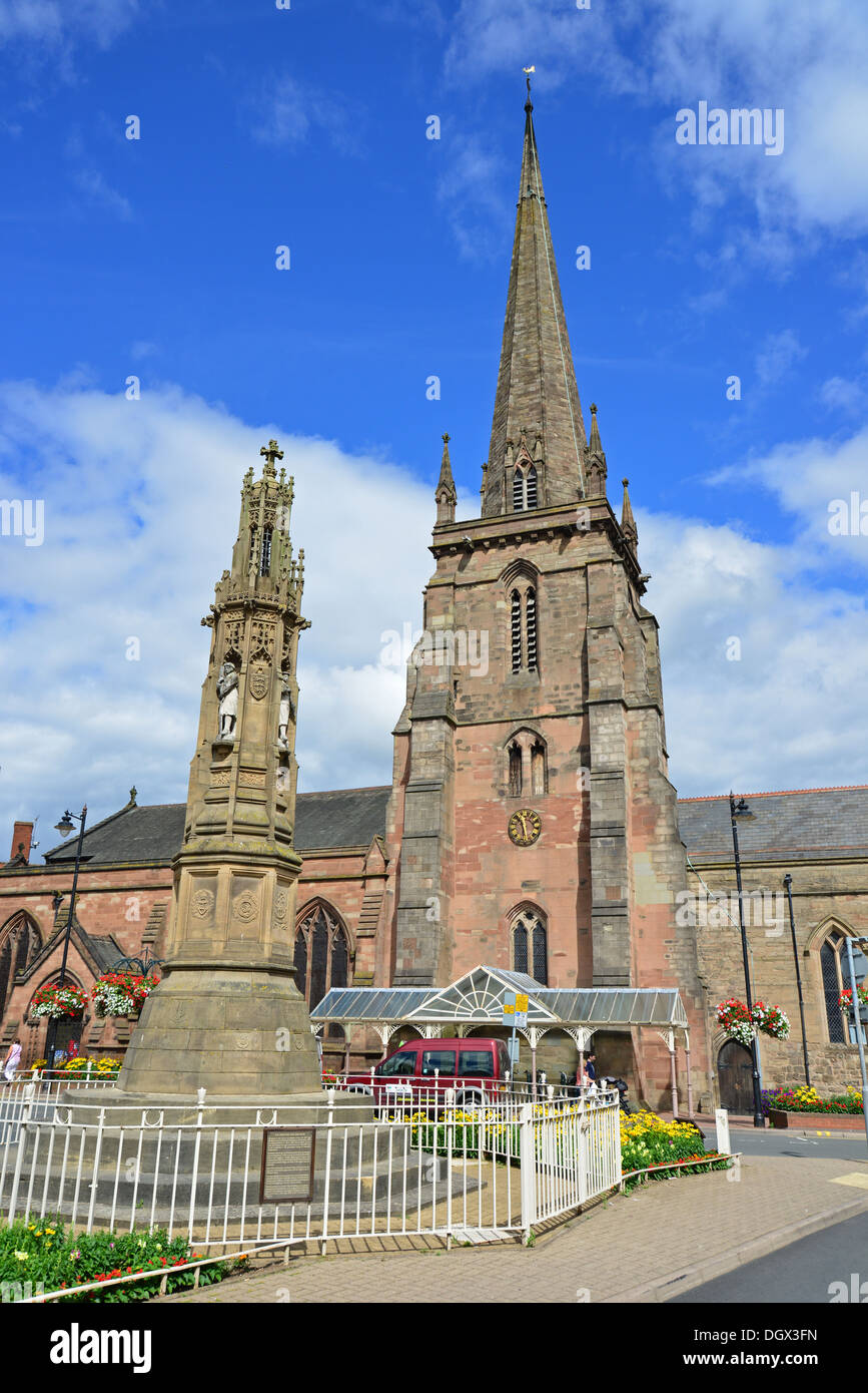 St Peter Kirche, hohe Stadt, Hereford, Herefordshire, England, Vereinigtes Königreich Stockfoto