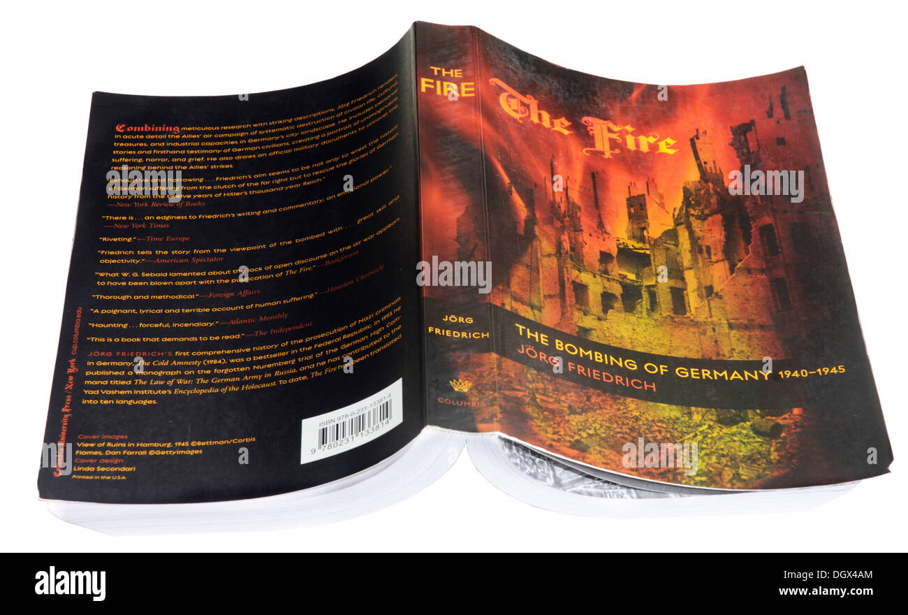 Das Feuer von Jörg Friedrich Stockfoto