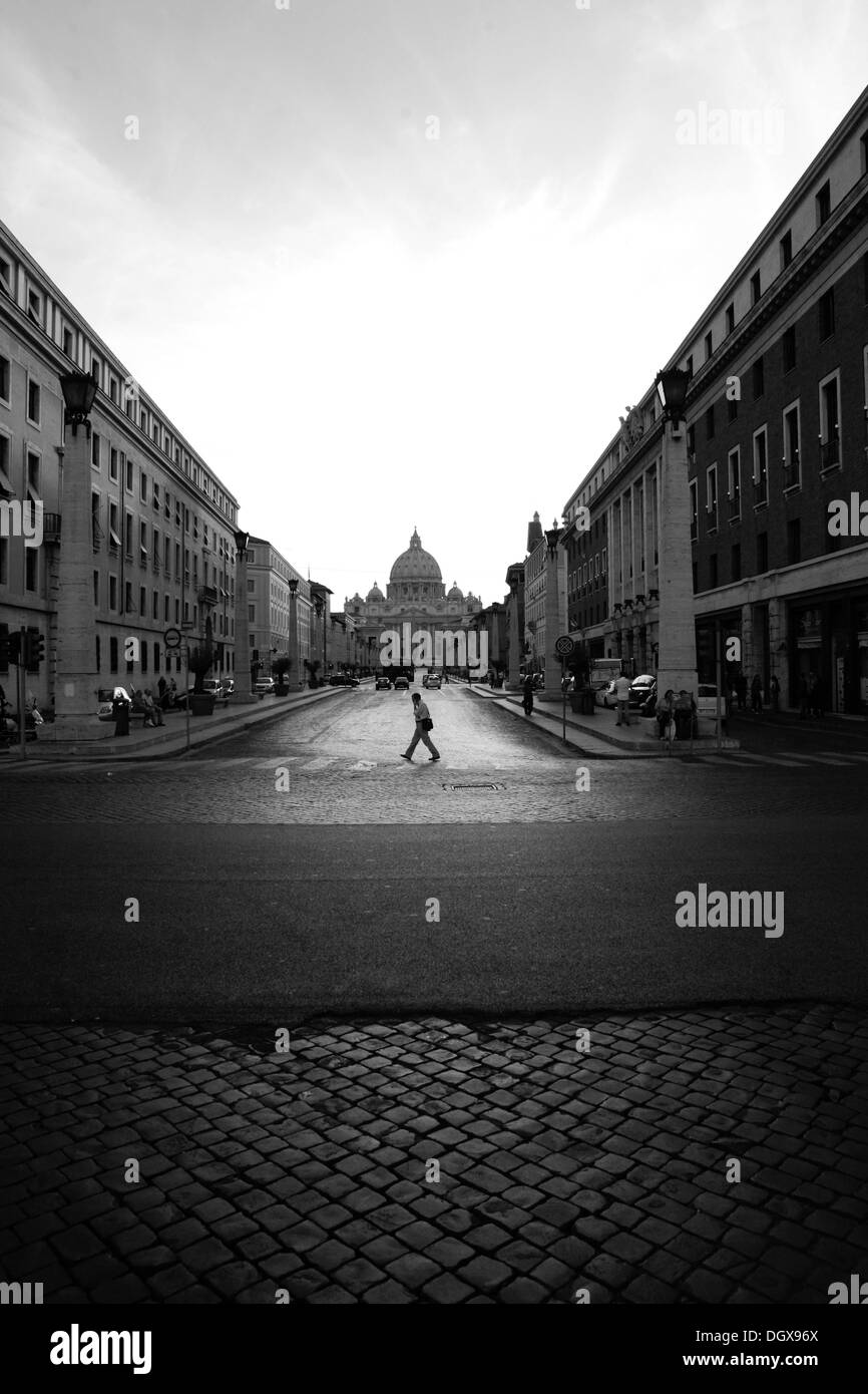 Petersdom, Vatikanstadt, Italien Stockfoto