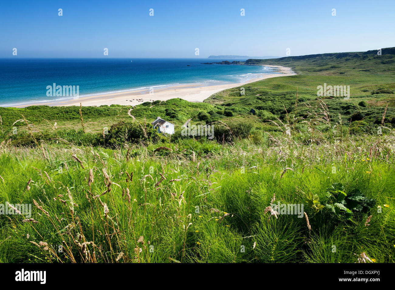 White Park Bay, Nordirland Stockfoto
