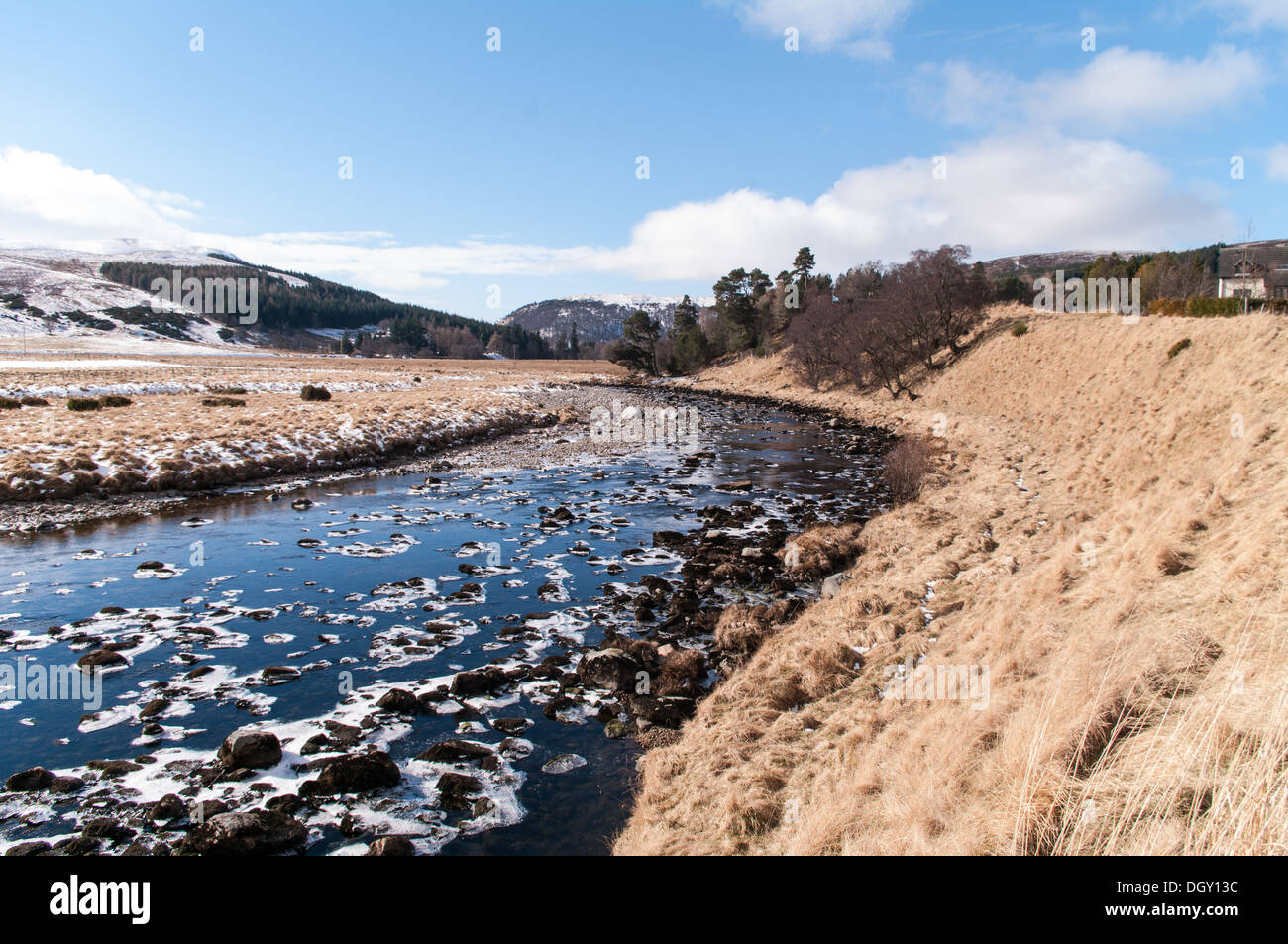 Findhorn Tal, Schottland Stockfoto