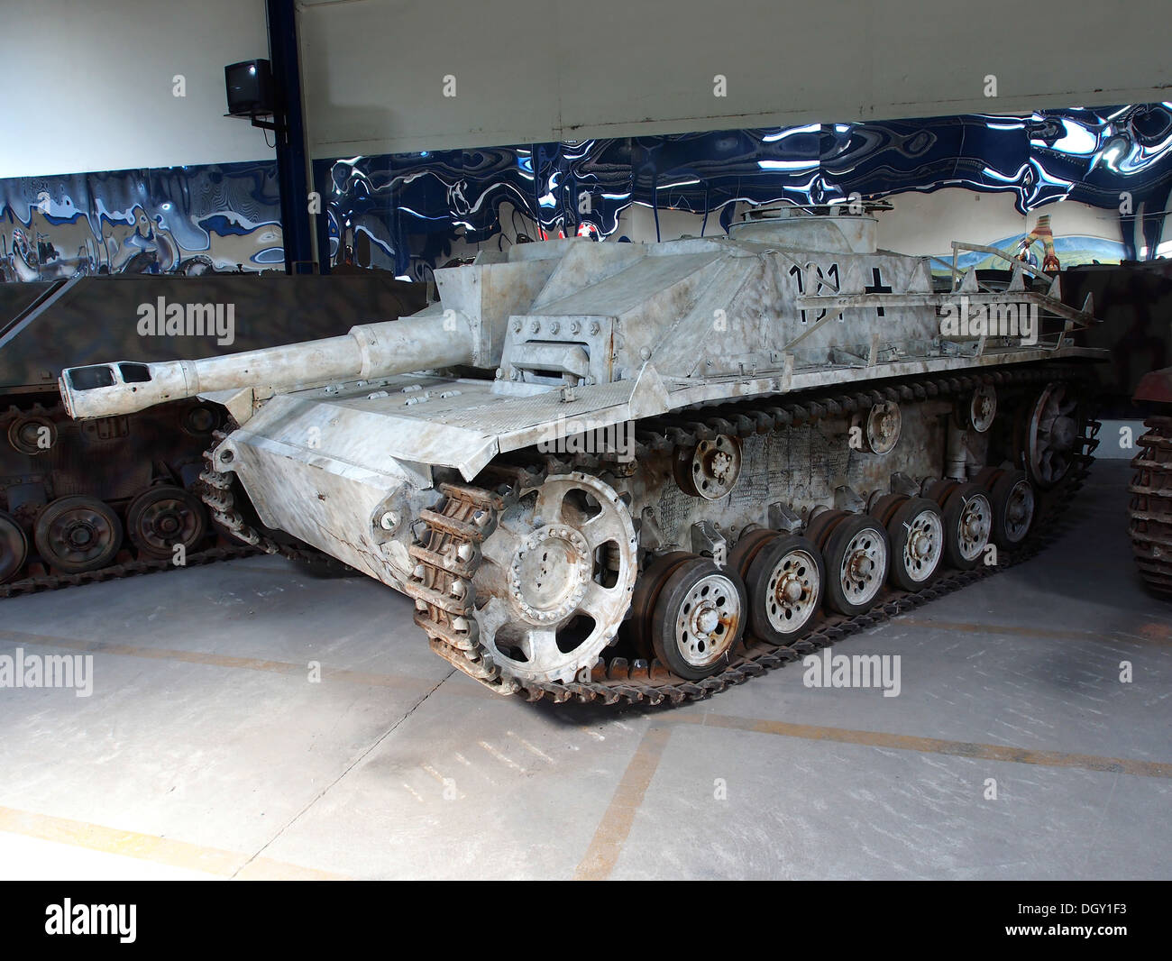 SdKfz 142-2 (EFFAT 42), tank Museum, Saumur, Frankreich, Pic-4 Stockfoto