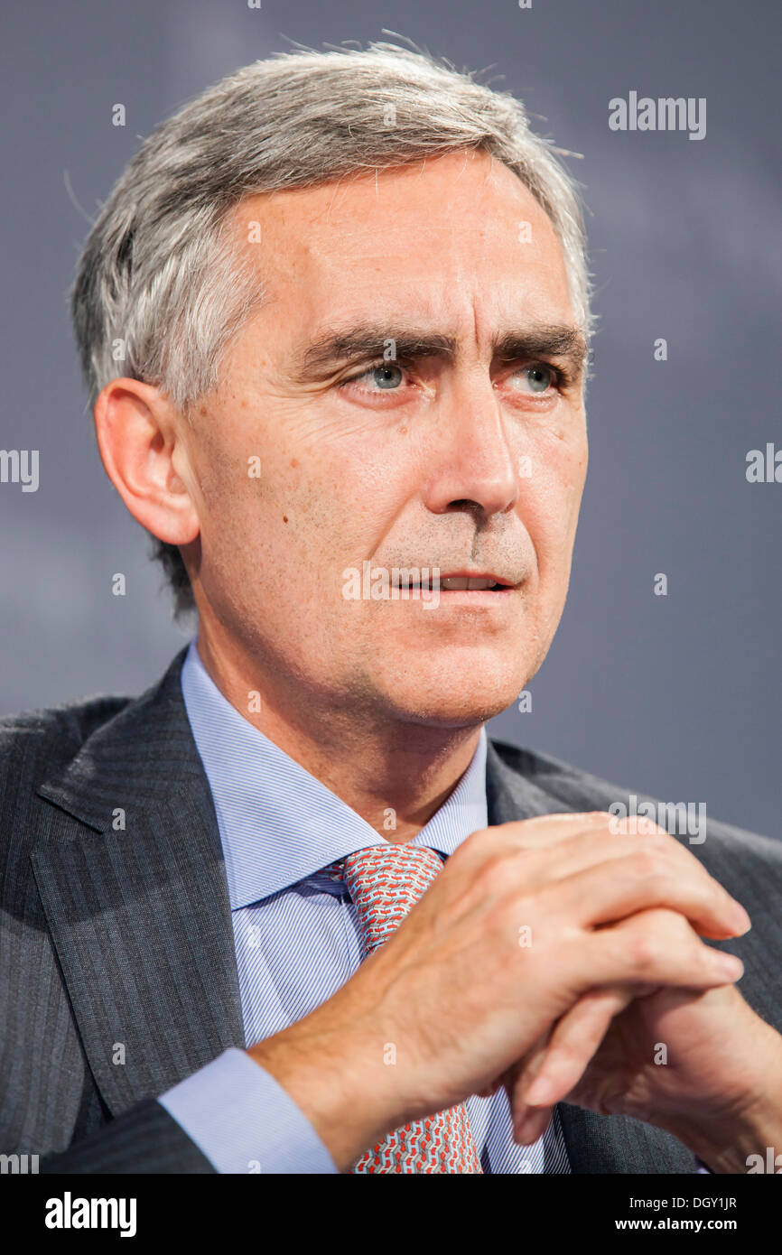 Peter Löscher, Vorstandsvorsitzender der Siemens AG in Passau, Bayern Stockfoto