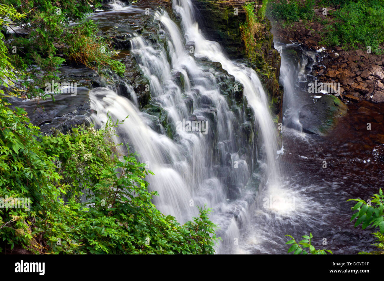 Wasserfall, Bruce Peninsula, Ontario, Kanada Stockfoto
