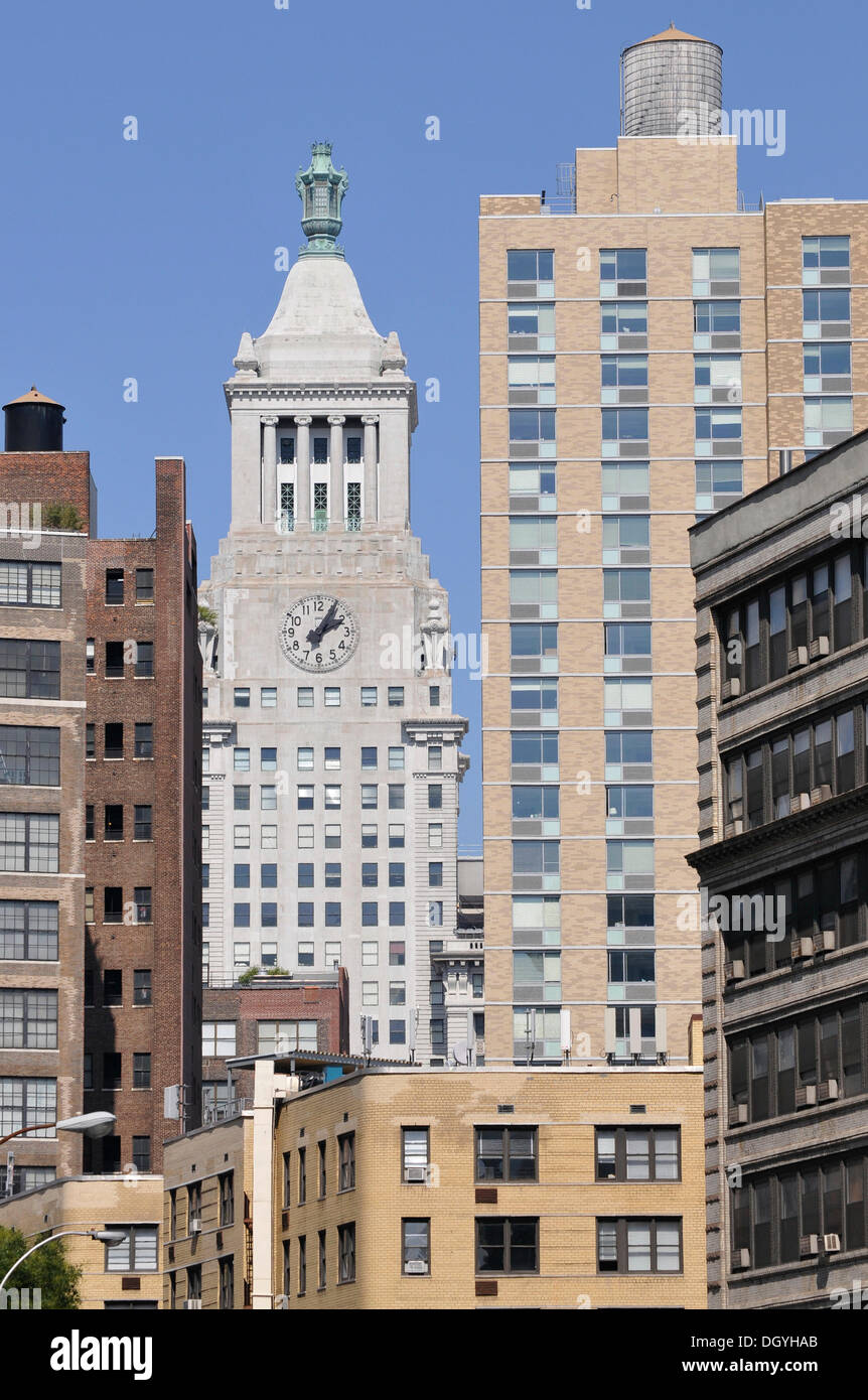 Wolkenkratzer, Astor Place, Greenwich Village, New York City, New York, USA, Nordamerika Stockfoto
