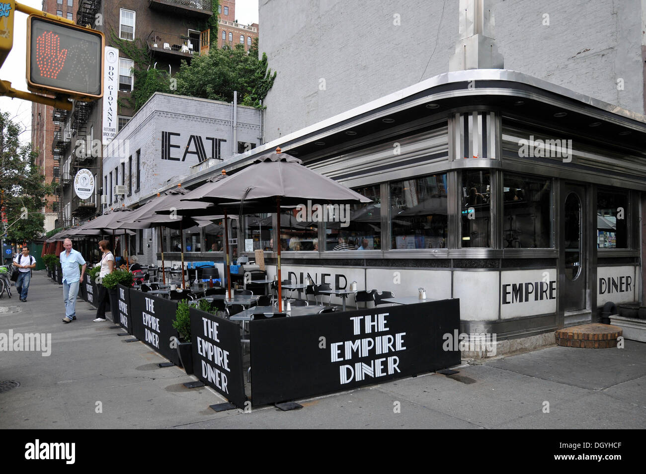 Der empire Diner, 10th Avenue, Chelsea, New York City, New York, USA, Vereinigte Staaten, Nordamerika Stockfoto