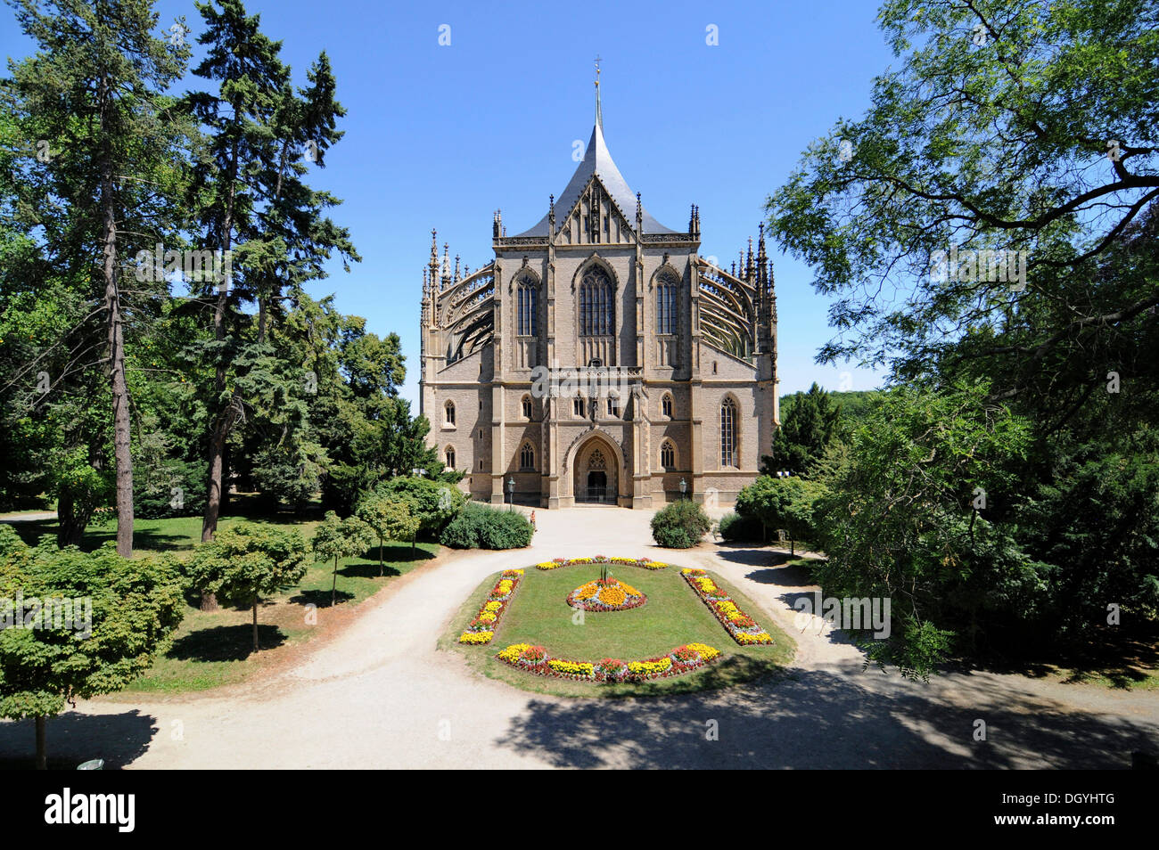 St. Barbara Kirche, Kutna Hora, Tschechische Republik, Europa Stockfoto